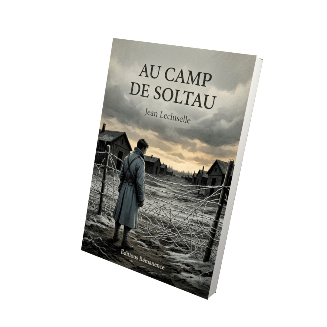 Livre Au camp de Soltau par Jean Lecluselle - Vue 3D - Editions Remanence