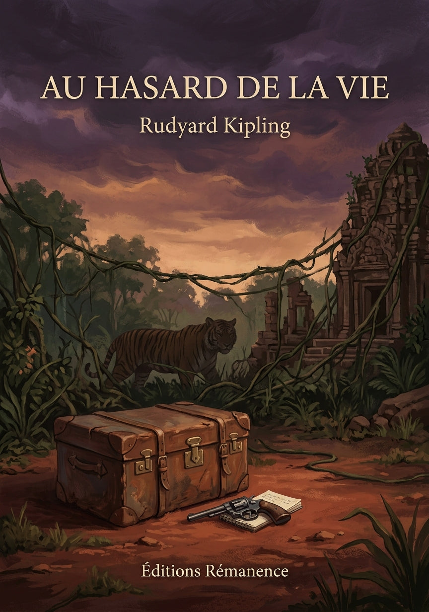 Livre Au hasard de la vie par Rudyard Kipling - Couverture - Editions Remanence