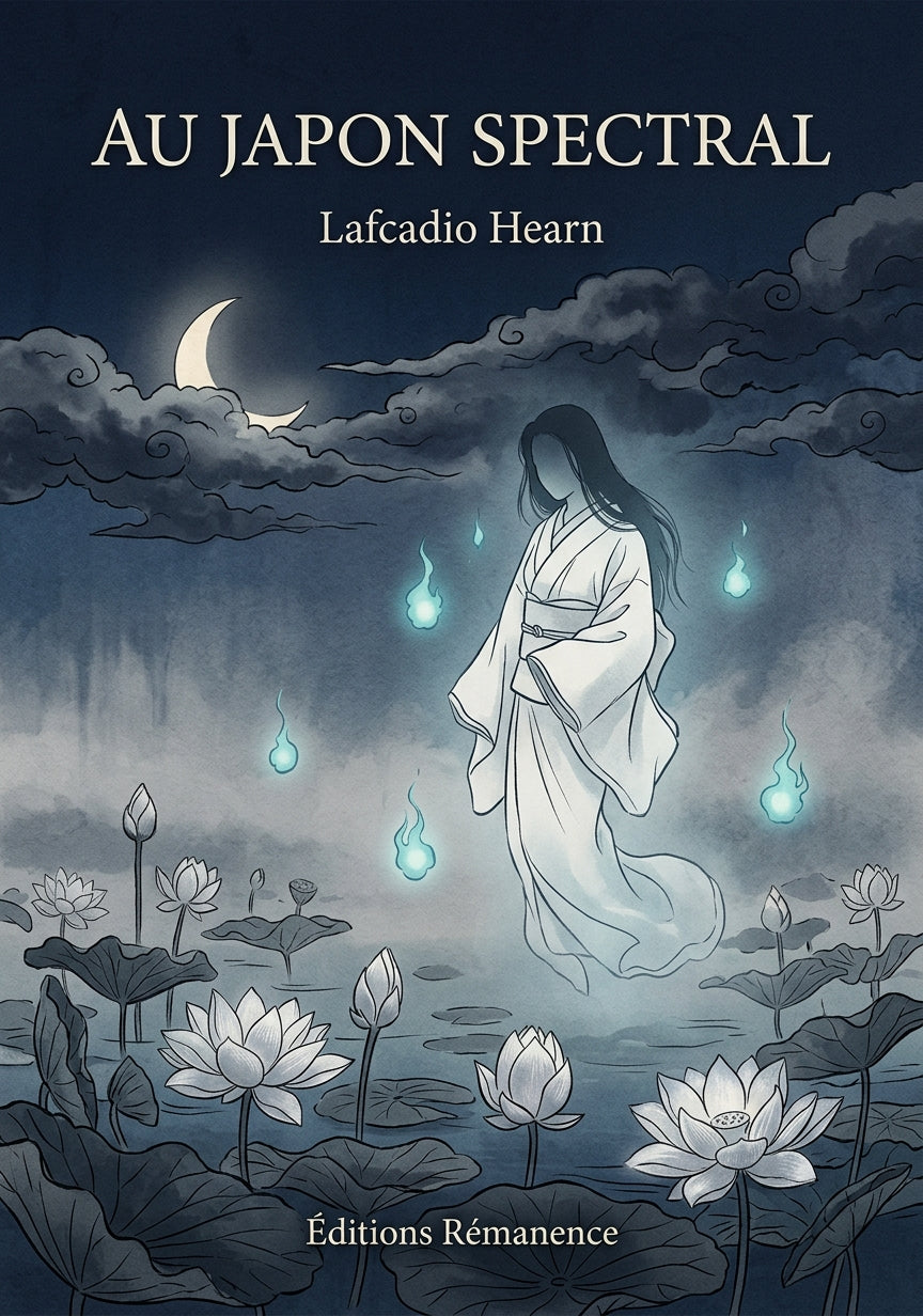 Livre Au Japon spectral par Lafcadio Hearn - Couverture - Editions Remanence
