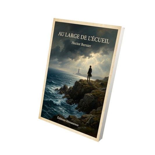 Livre Au large de l'écueil - Hector Bernier - Vue 3D - Editions Remanence