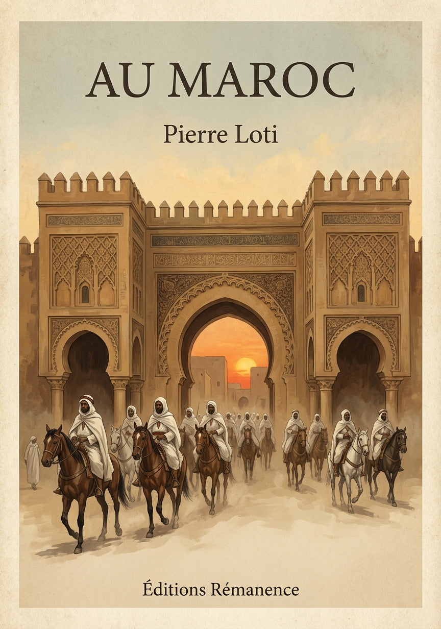 Au Maroc - Pierre Loti (Couverture)