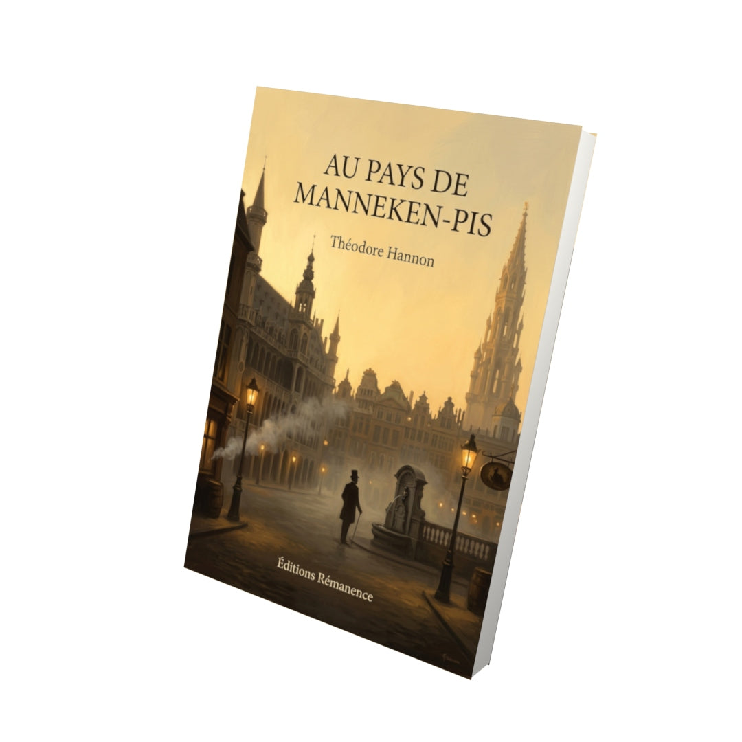 Livre Au pays de Manneken-pis par Théodore Hannon - Vue 3D - Editions Remanence