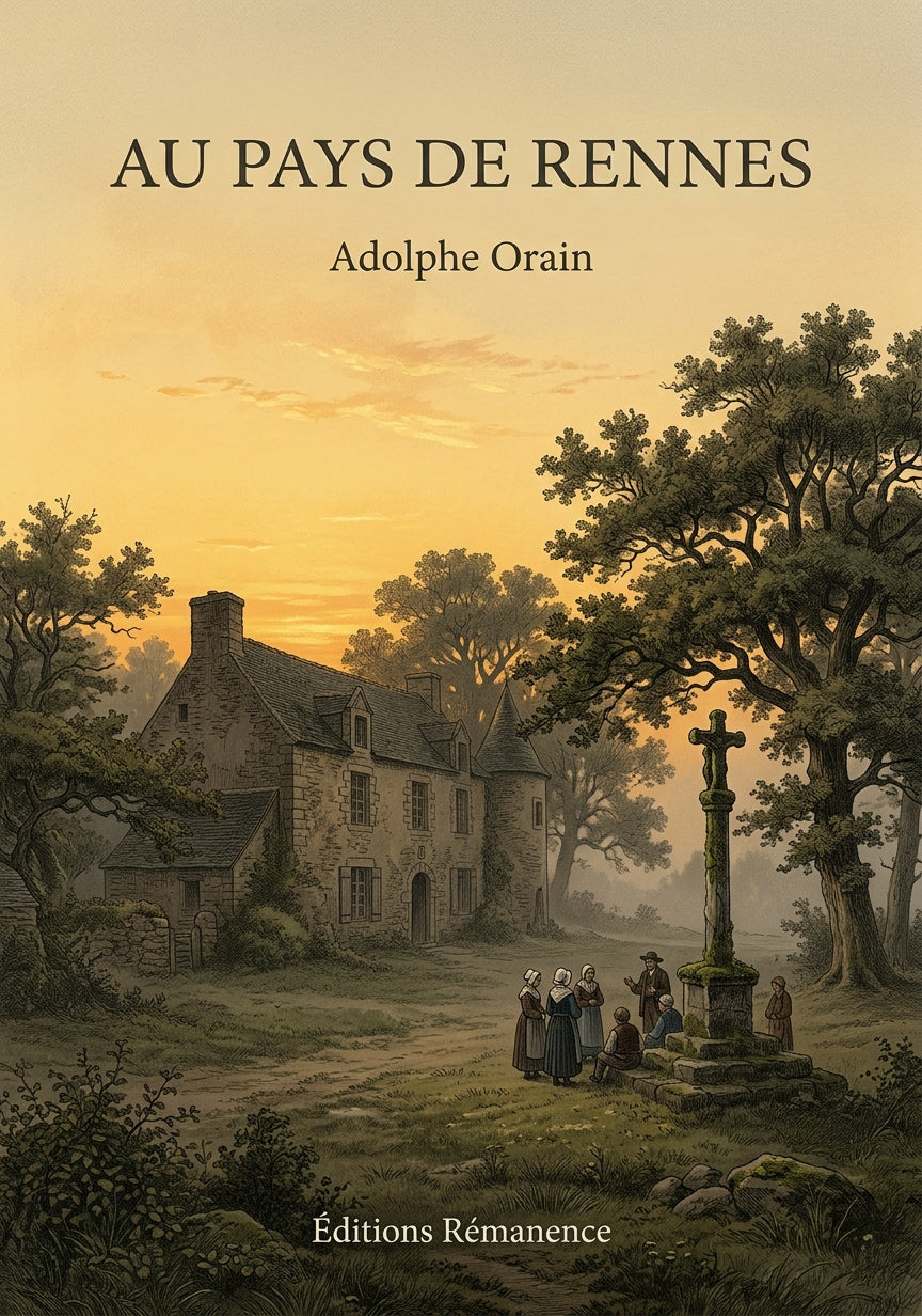 Livre Au Pays de Rennes par Adolphe Orain - Couverture - Editions Remanence