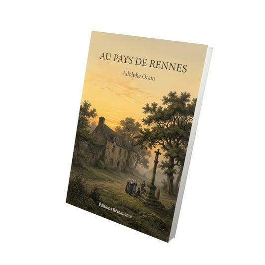 Livre Au Pays de Rennes par Adolphe Orain - Vue 3D - Editions Remanence