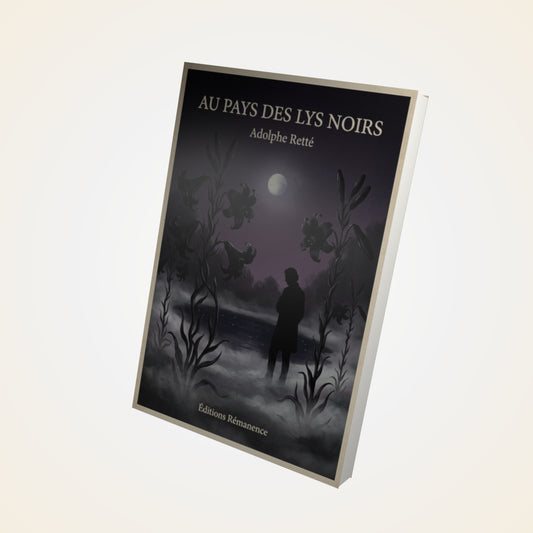 Livre Au pays des lys noirs - Adolphe Retté - Couverture 3D