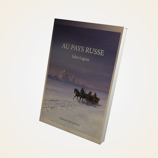 Livre Au pays russe - Jules Legras - Couverture 3D