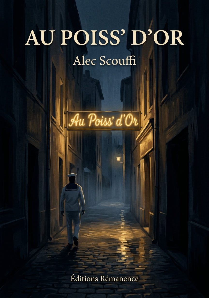 Livre Au Poiss’ d’Or par Alec Scouffi - Couverture - Editions Remanence