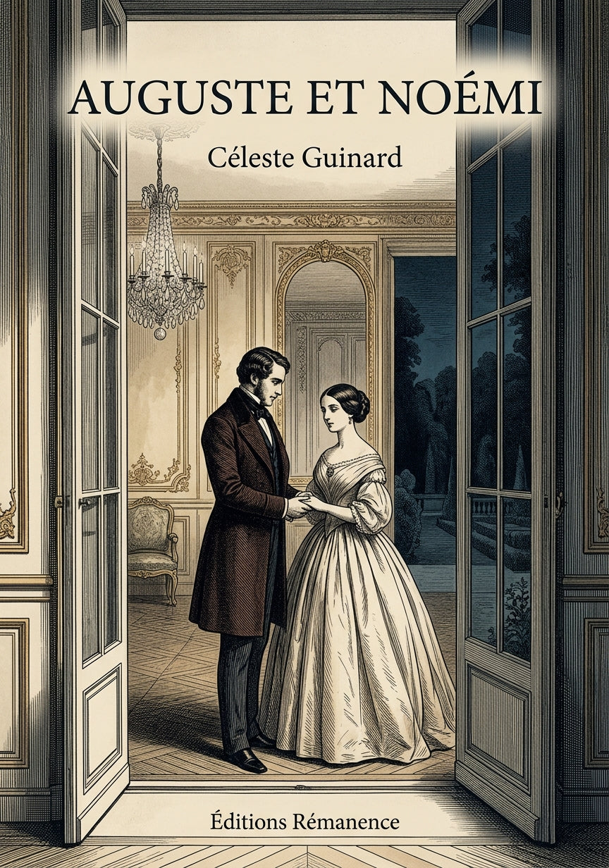 Livre Auguste et Noémi par Céleste Guinard - Couverture - Editions Remanence