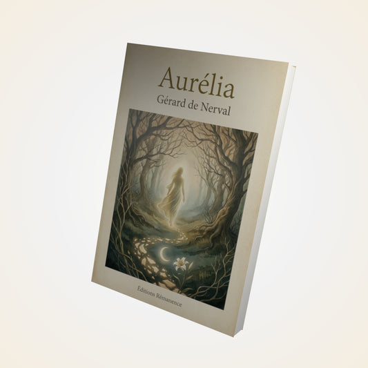 Livre Aurélia-Gérard de Nerval - Couverture 3D