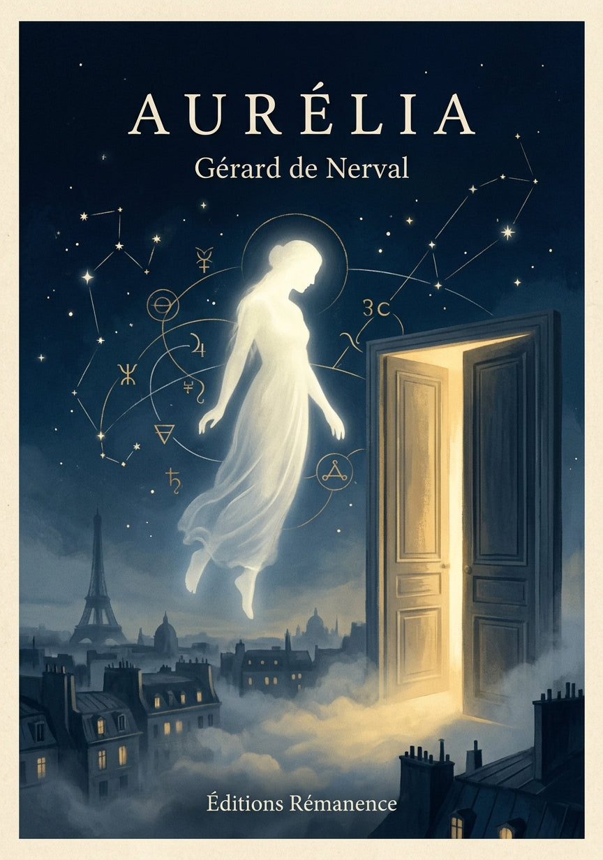 Livre Aurélia par Gérard de Nerval - Couverture - Editions Remanence