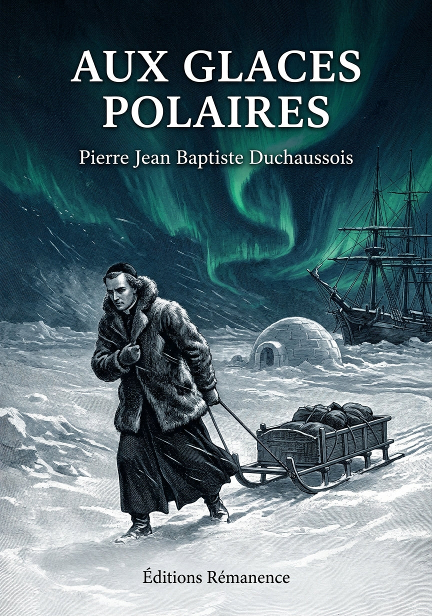 Livre Aux glaces polaires par Pierre Jean Baptiste Duchaussois - Couverture - Editions Remanence