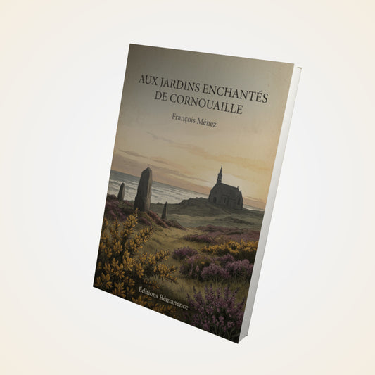 Livre Aux jardins enchantés de Cornouaille - François Ménez - Couverture 3D