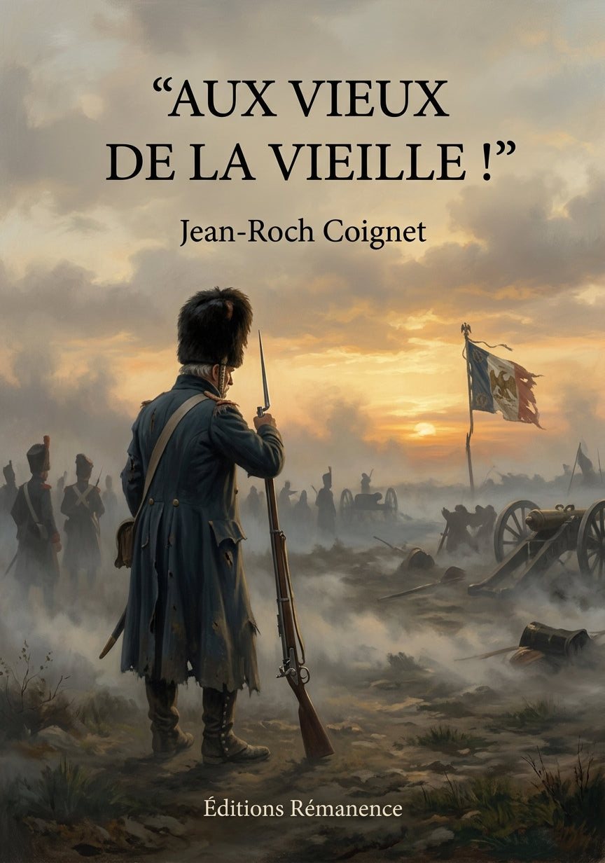 Livre Aux vieux de la vieille ! par Jean-Roch Coignet - Couverture - Editions Remanence