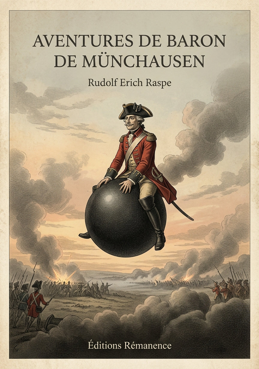 Aventures de Baron de Münchausen - Rudolf Erich Raspe (Couverture)