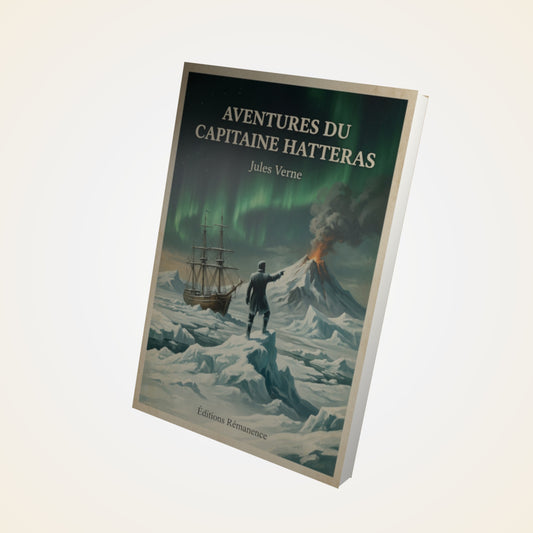 Livre Aventures du Capitaine Hatteras - Jules Verne - Couverture 3D