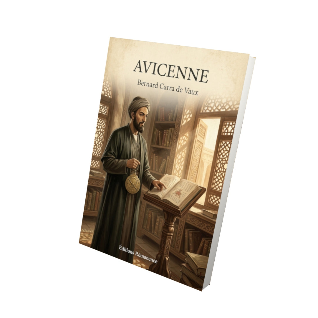 Livre Avicenne - Bernard Carra de Vaux - Vue 3D - Editions Remanence