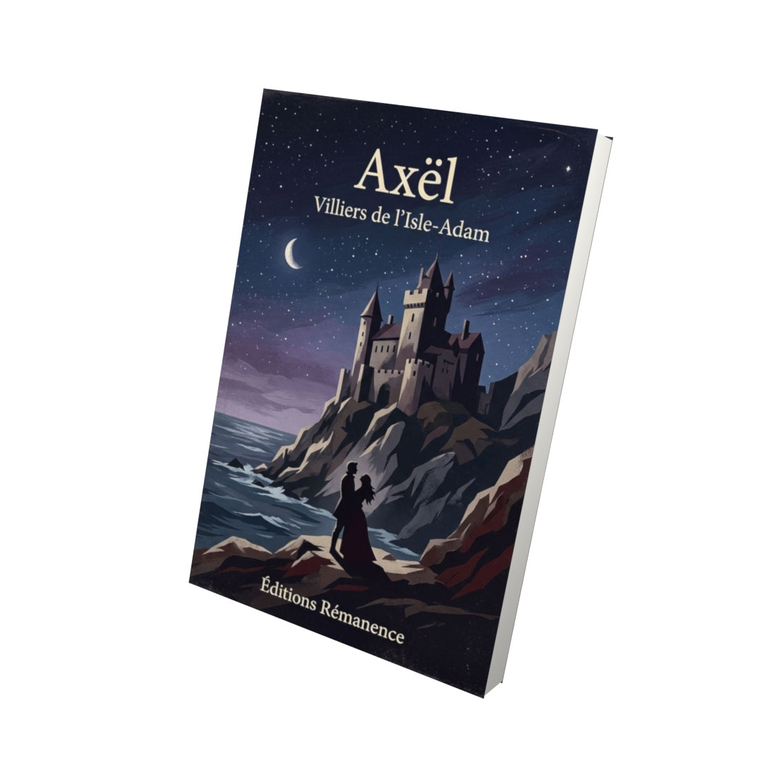 Livre Axël – Villiers de l'Isle-Adam - Vue 3D - Editions Remanence