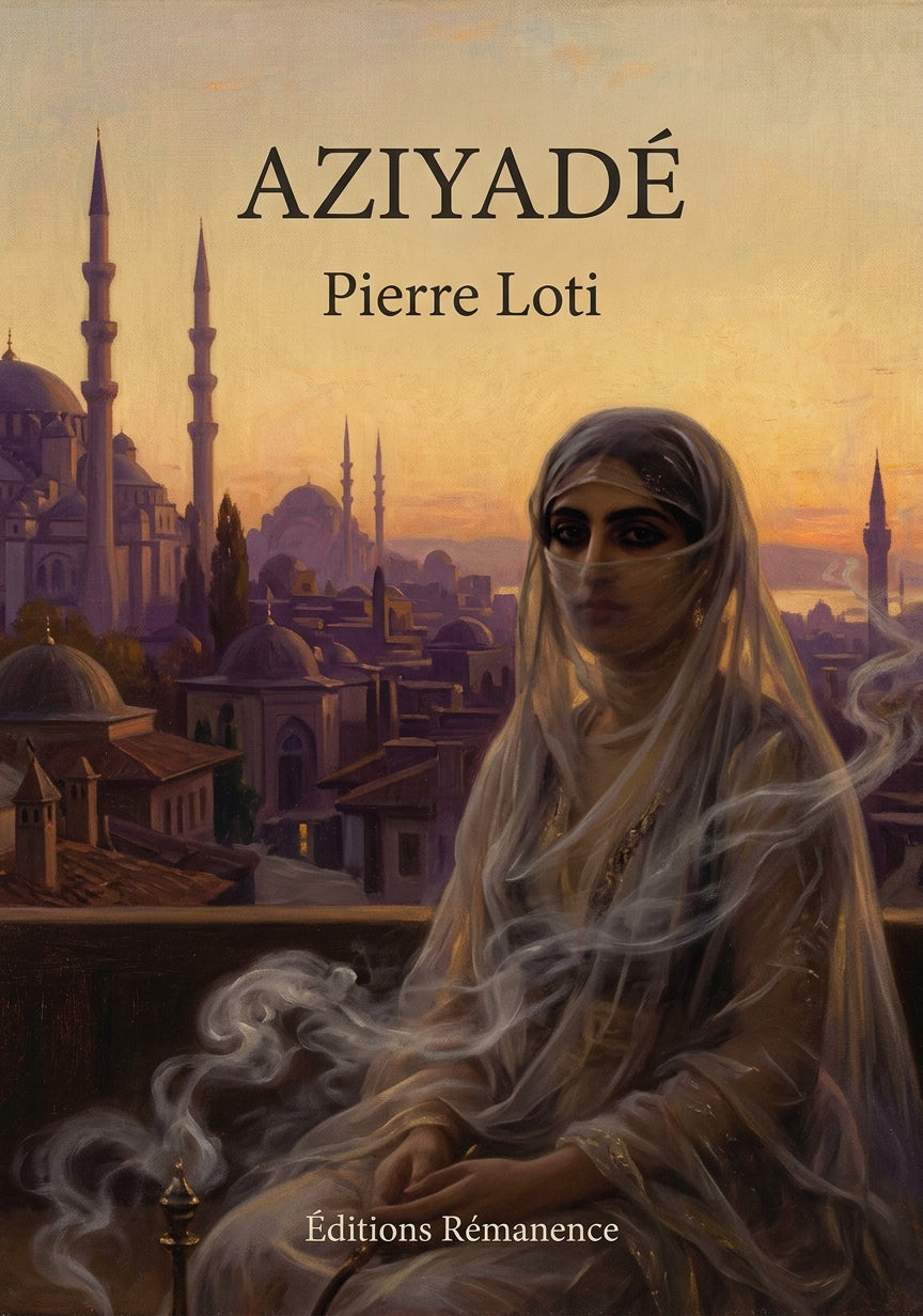 Livre Aziyadé par Pierre Loti - Couverture - Editions Remanence
