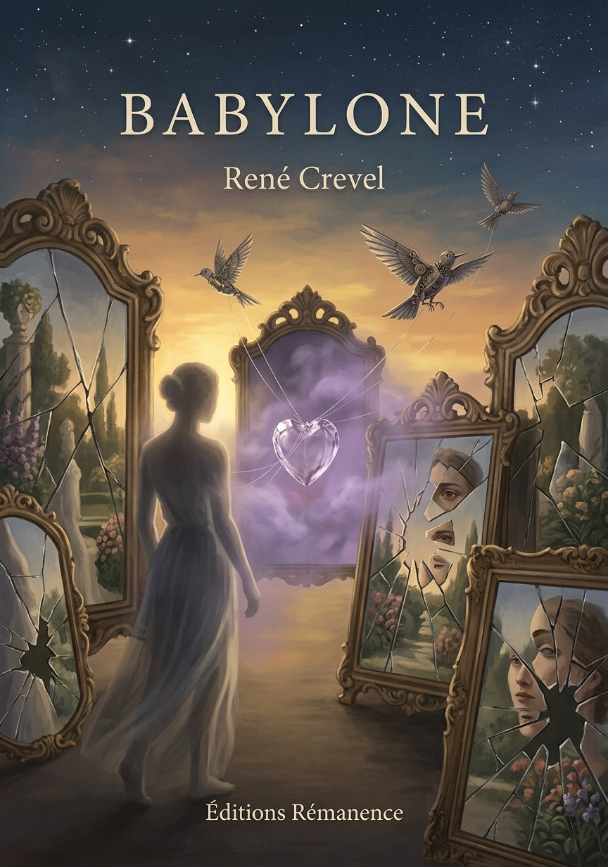 Livre Babylone par René Crevel - Couverture - Editions Remanence
