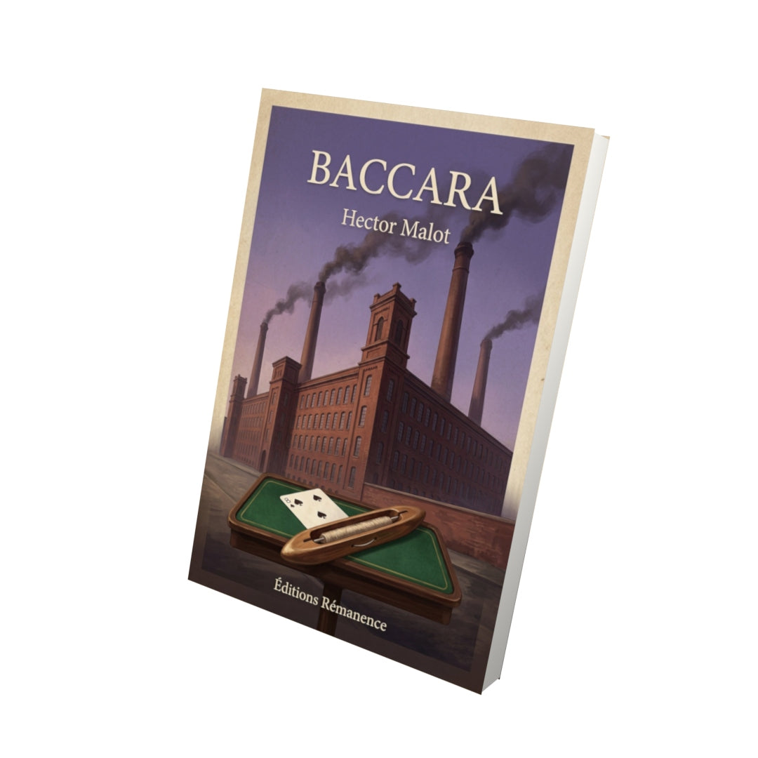 Livre Baccara - Hector Malot - Vue 3D - Editions Remanence