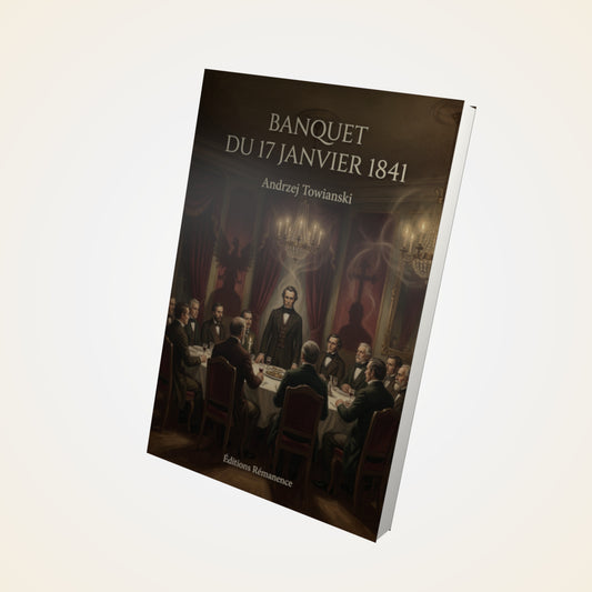 Livre Banquet du 17 janvier 1841 - Andrzej Towianski - Couverture 3D