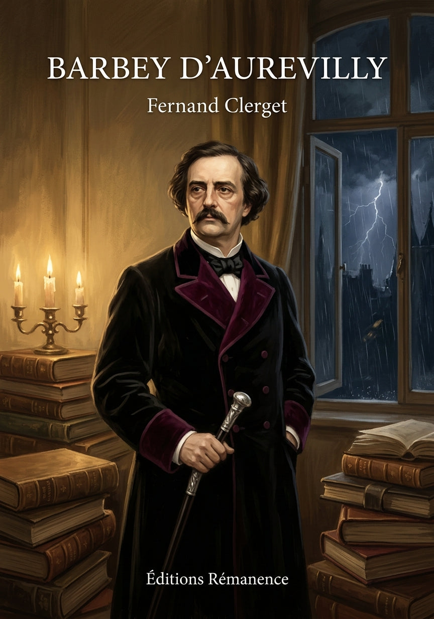 Livre Barbey d’Aurevilly par Fernand Clerget - Couverture - Editions Remanence