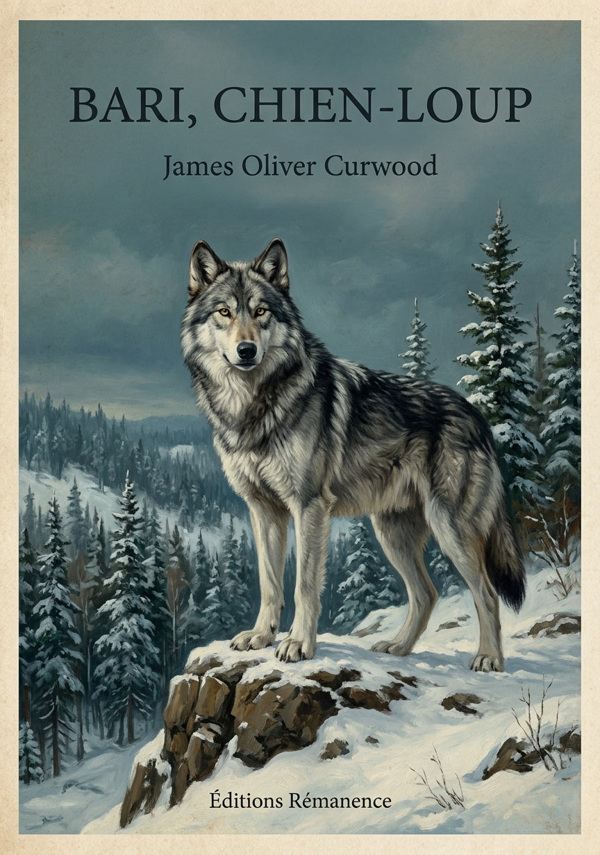 Bari, chien-loup - James Oliver Curwood (Couverture)