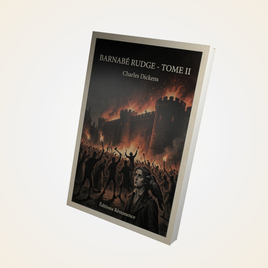 Livre Barnabé Rudge - Tome II - Charles Dickens - Couverture 3D