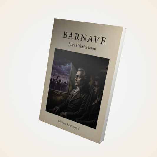 Livre Barnave - Jules Gabriel Janin - Couverture 3D