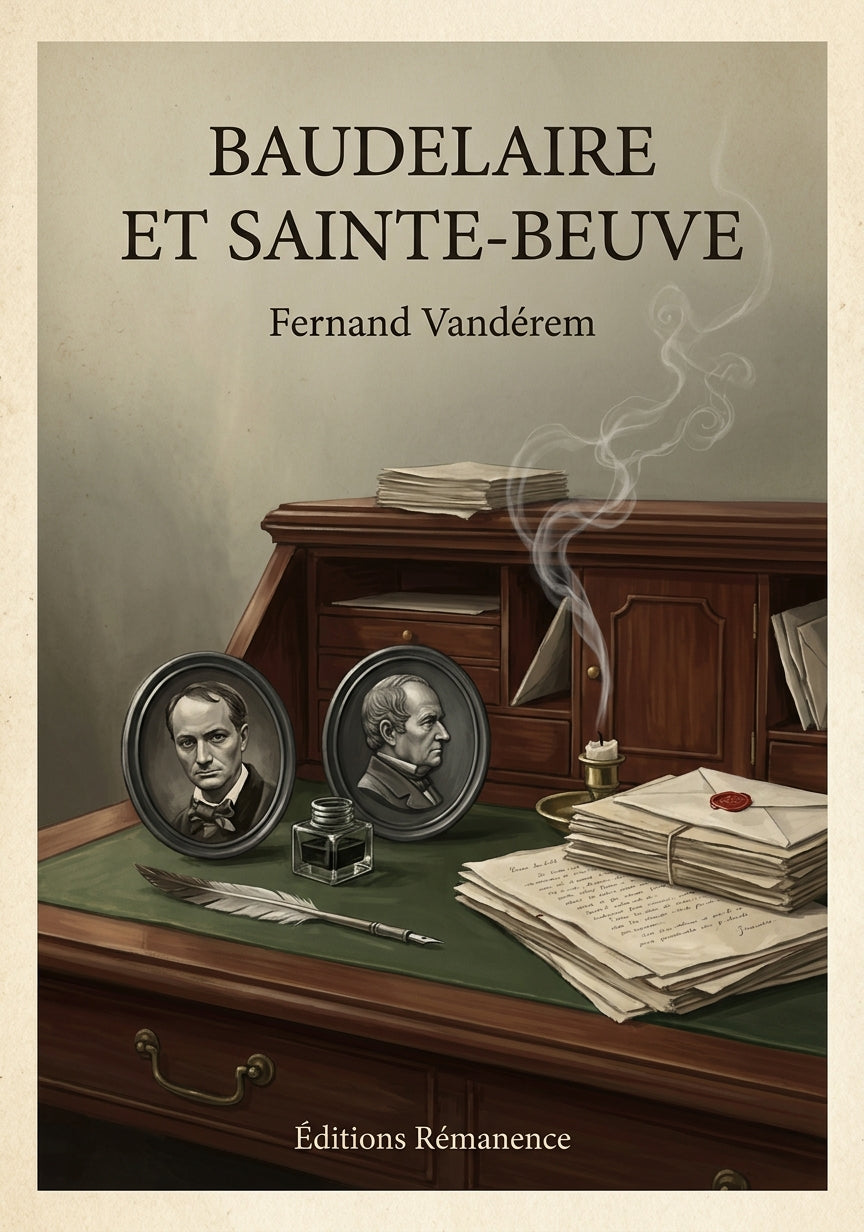 Baudelaire et Sainte-Beuve - Fernand Vandérem (Couverture)