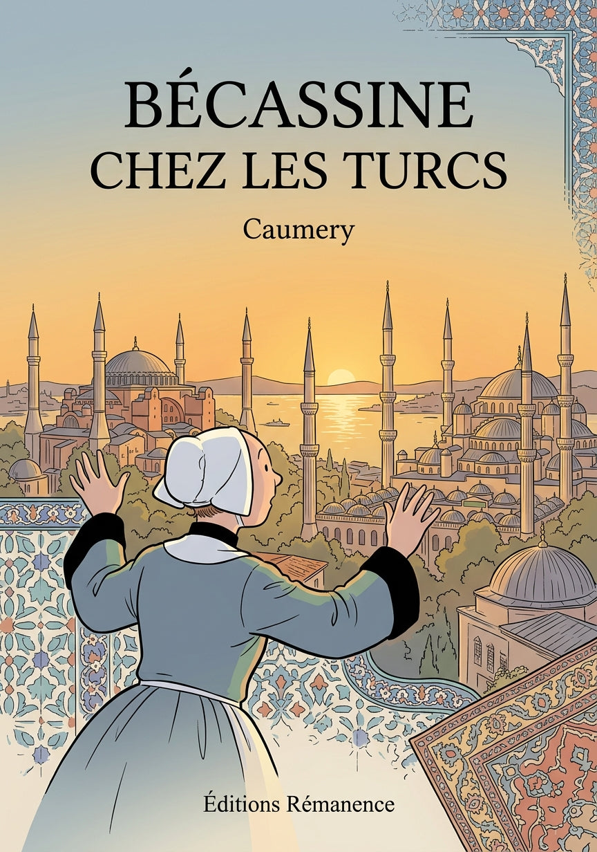 Livre Bécassine chez les Turcs par Caumery - Couverture - Editions Remanence