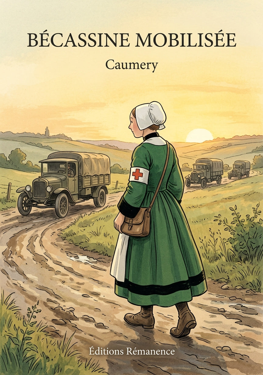 Livre Bécassine mobilisée par Caumery - Couverture - Editions Remanence