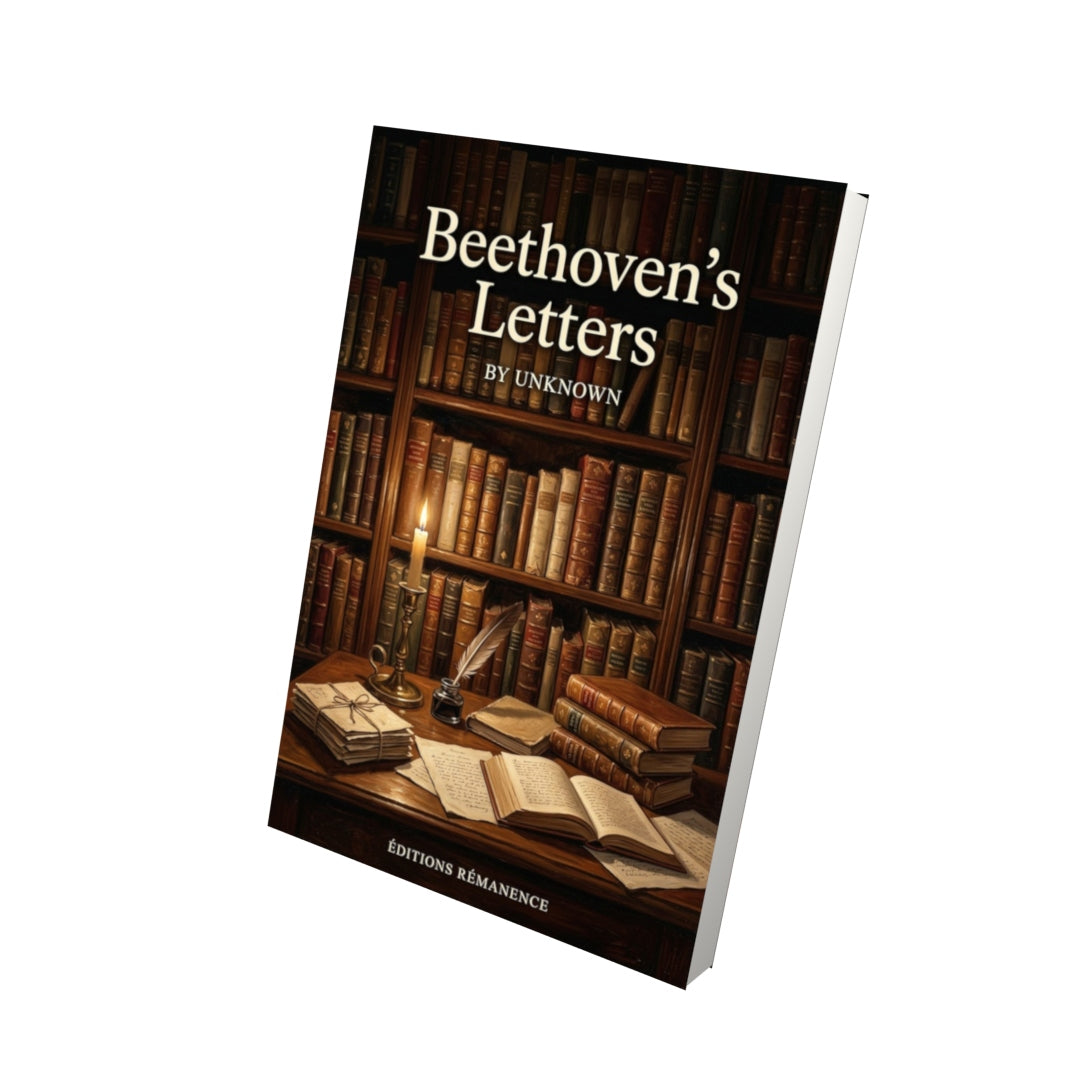 Livre Beethoven's Letters - Vue 3D - Editions Remanence