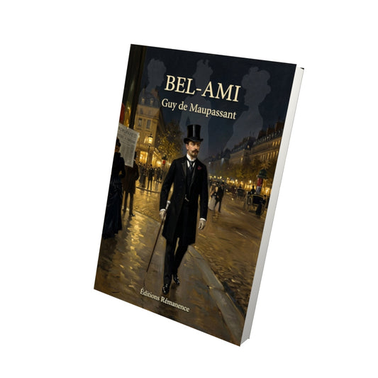 Livre Bel-Ami - Guy de Maupassant - Vue 3D - Editions Remanence
