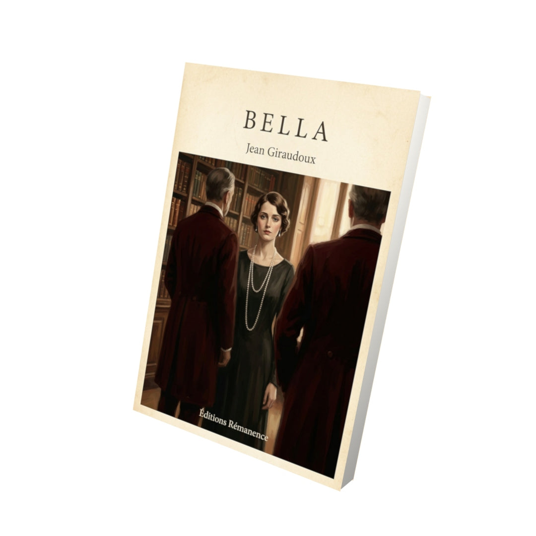 Livre Bella - Jean Giraudoux - Vue 3D - Editions Remanence