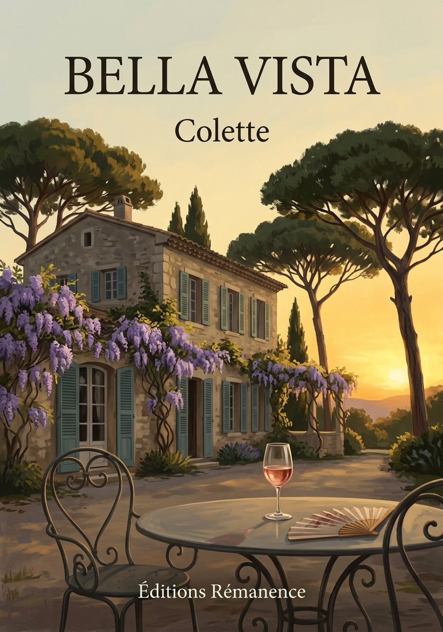 Livre Bella Vista par Colette - Couverture - Editions Remanence