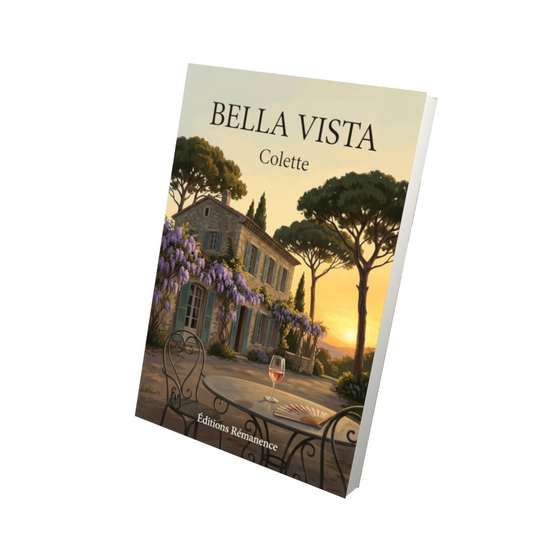 Livre Bella Vista par Colette - Vue 3D - Editions Remanence