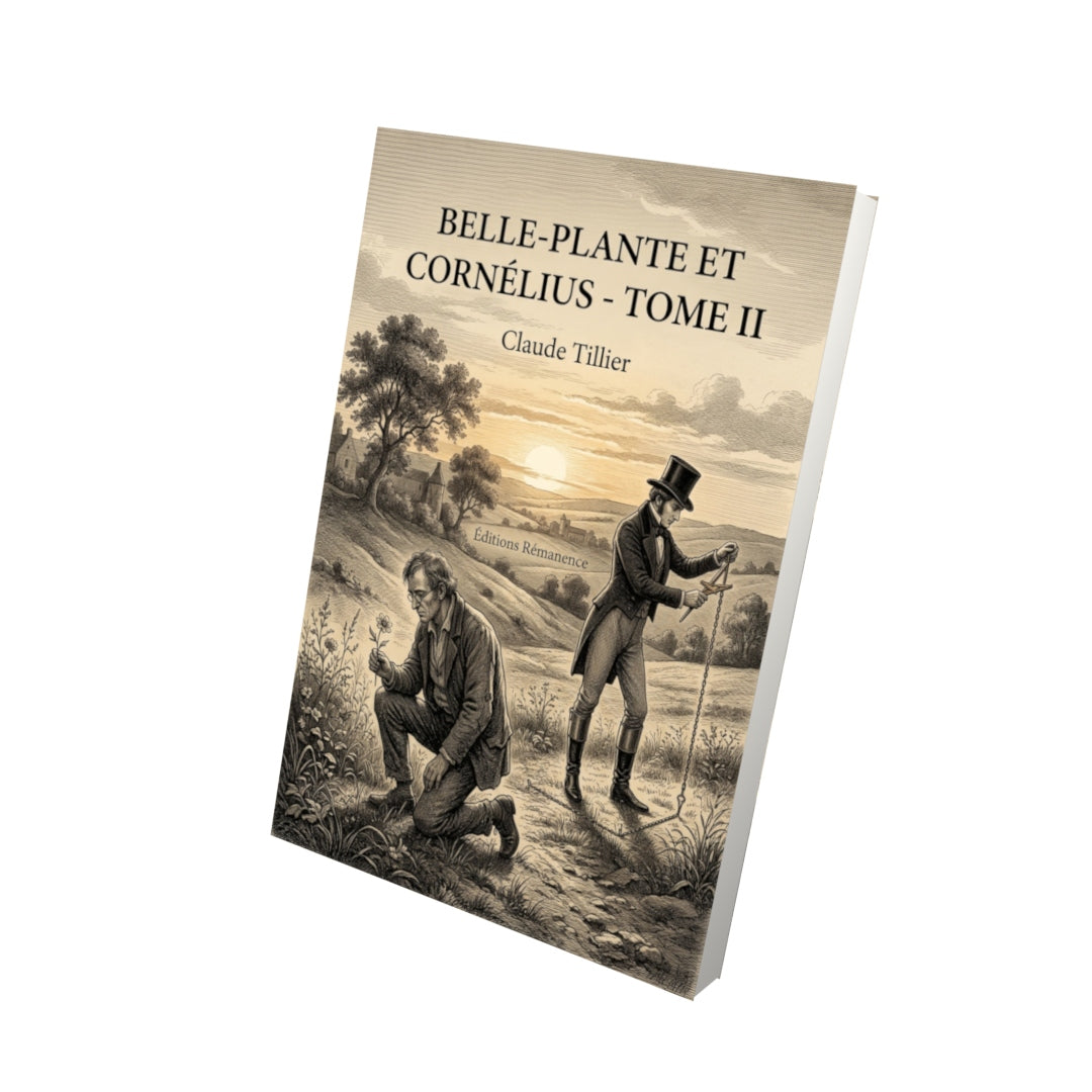 Livre Belle-Plante et Cornélius - Tome II par Claude Tillier - Vue 3D - Editions Remanence