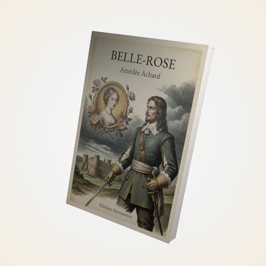 Livre Belle-Rose - Amédée Achard - Couverture 3D