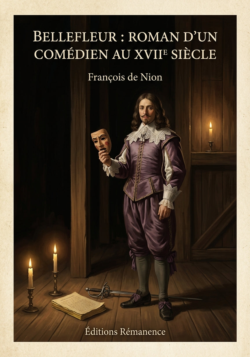 Bellefleur : Roman d'un comédien au XVIIe siècle - François de Nion (Couverture)