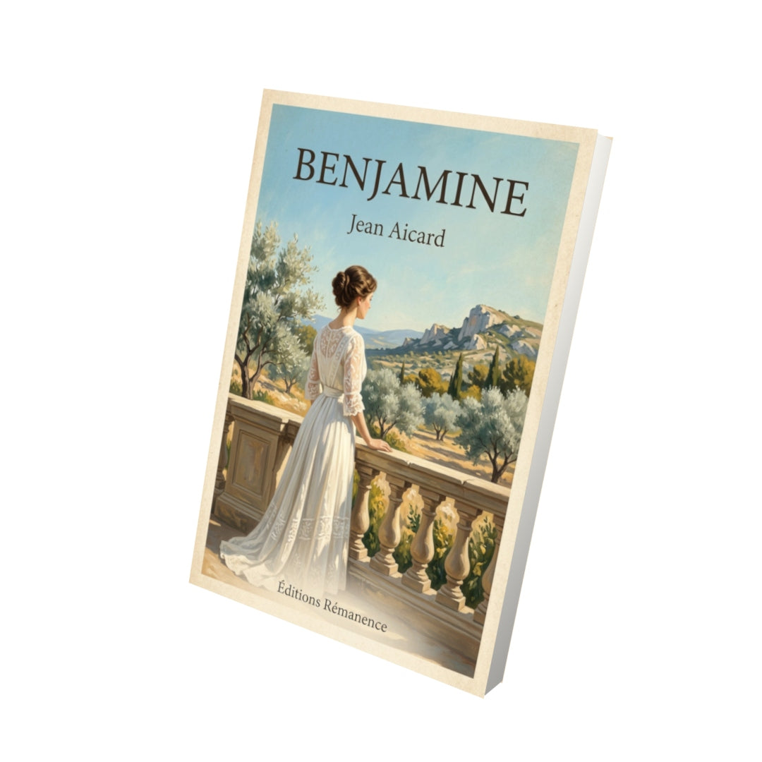 Livre Benjamine - Jean Aicard - Vue 3D - Editions Remanence