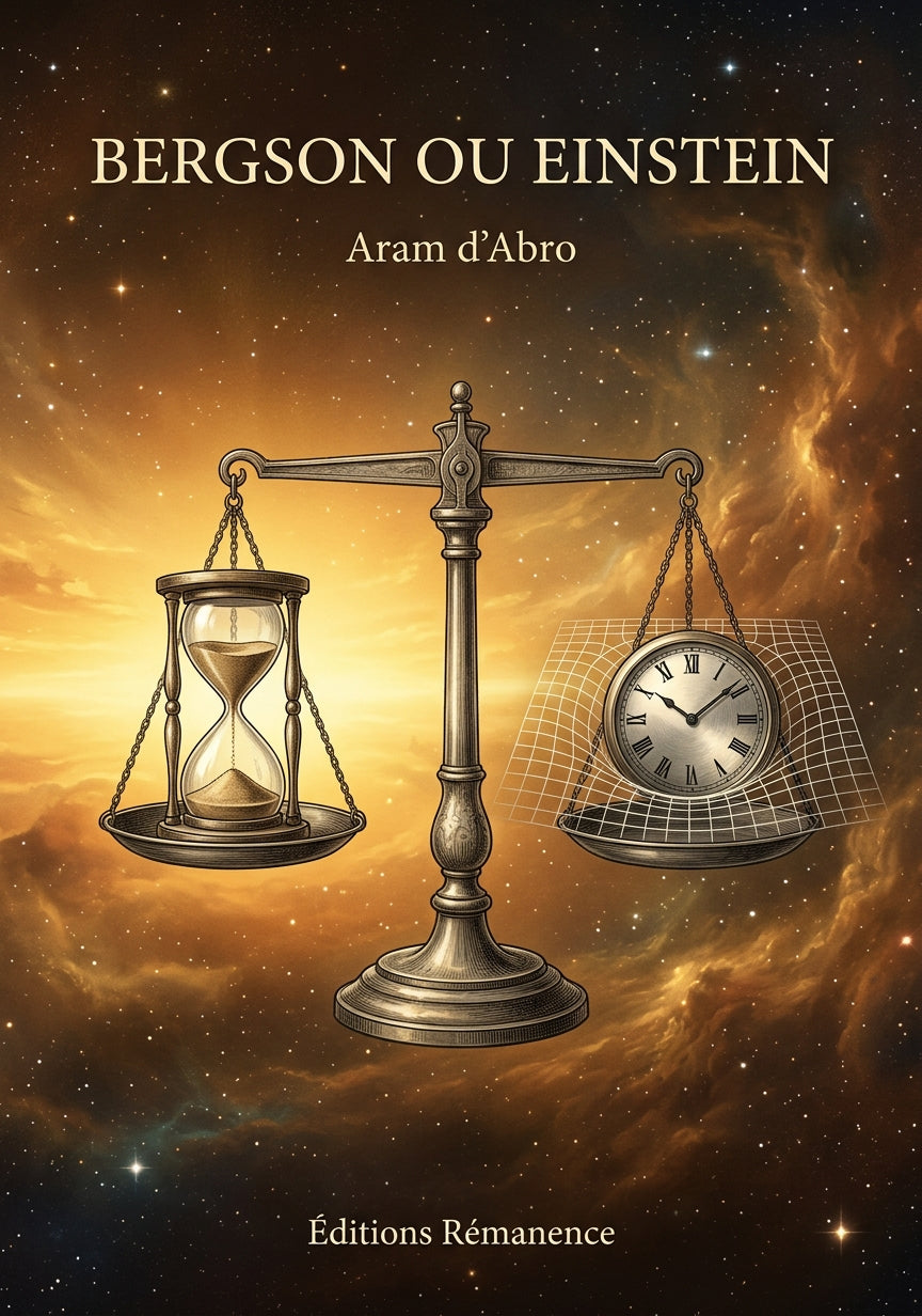 Livre Bergson ou Einstein par Aram d'Abro - Couverture - Editions Remanence