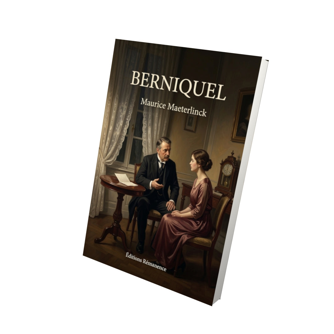 Livre Berniquel par Maurice Maeterlinck - Vue 3D - Editions Remanence