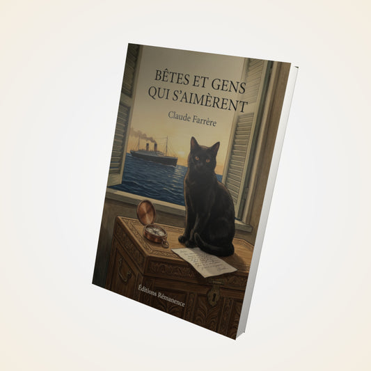 Livre Bêtes et gens qui s'aimèrent - Claude Farrère - Couverture 3D