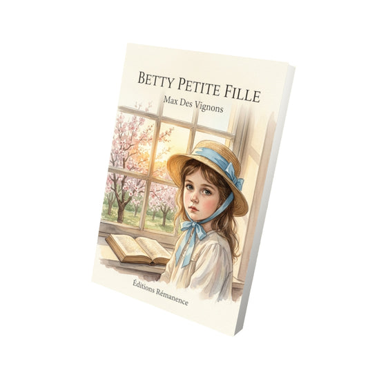 Livre Betty petite fille par Max Des Vignons - Vue 3D - Editions Remanence