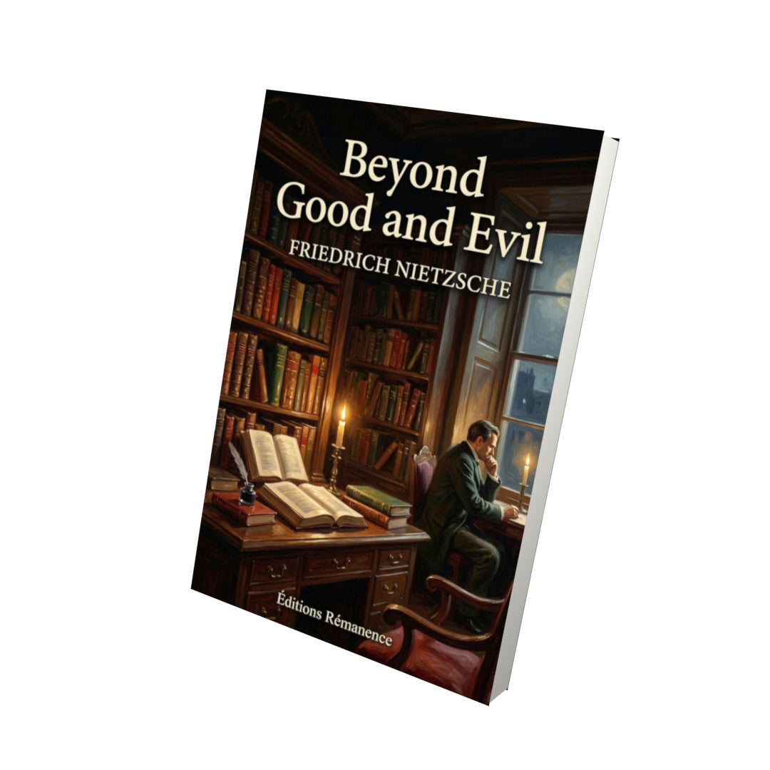 Livre Beyond Good and Evil - Vue 3D - Editions Remanence