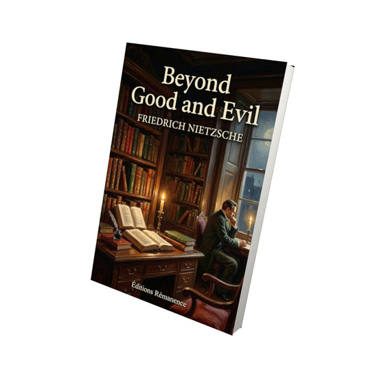 Livre Beyond Good and Evil - Vue 3D - Editions Remanence