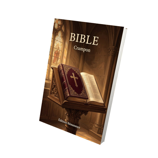 Livre Bible - Crampon - Vue 3D - Editions Remanence