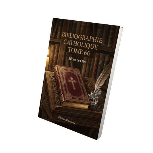 Livre Bibliographie catholique Tome 66 - Adrien Le Clère - Vue 3D - Editions Remanence