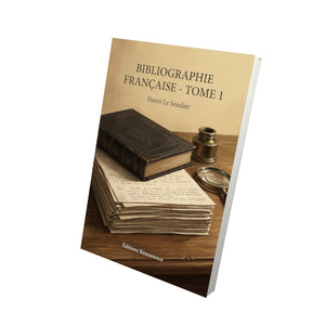 Bibliographie française - Tome 1 - Henri Le Soudier